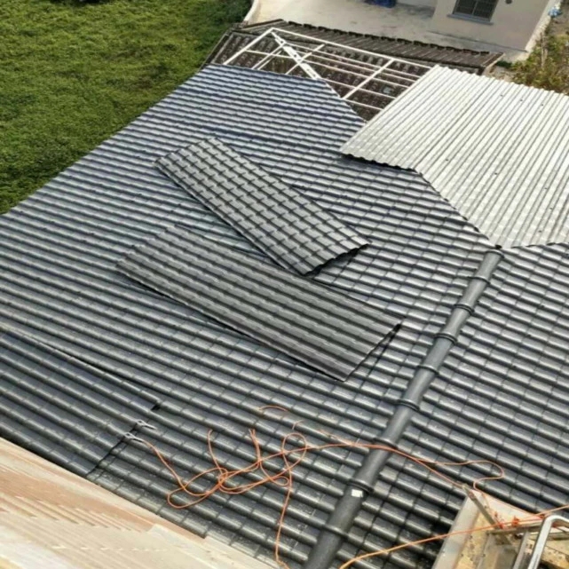 新型建筑材料合成樹(shù)脂瓦，新時(shí)代城市建設(shè)的屋頂瓦