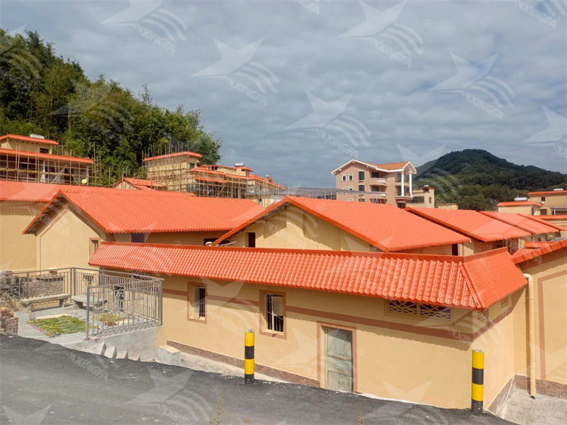 建房搭建屋面選擇合成樹(shù)脂隔熱瓦，你了解多少？